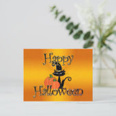 Halloween Briefkaart (Staand voorkant)