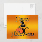 Halloween Briefkaart (Voorkant / Achterkant)