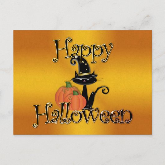 Halloween Briefkaart (Voorkant)
