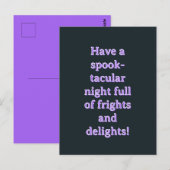 Halloween Briefkaart (Voorkant / Achterkant)