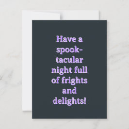 Halloween Briefkaart