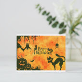 Halloween briefkaart (Staand voorkant)