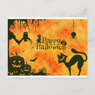 Halloween briefkaart
