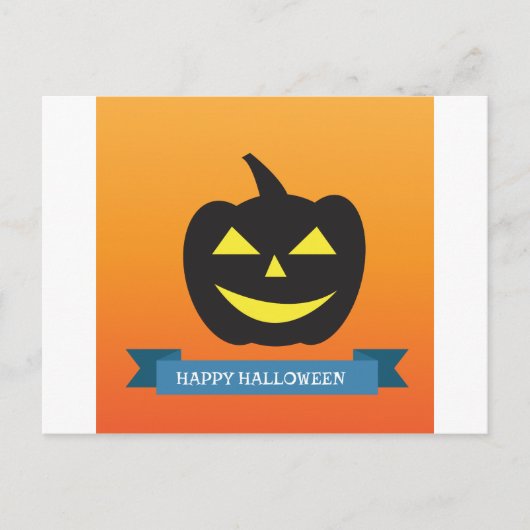 Halloween Briefkaart (Voorkant)
