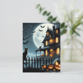 Halloween Briefkaart (Staand voorkant)
