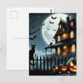 Halloween Briefkaart (Voorkant / Achterkant)