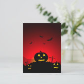 Halloween briefkaart (Staand voorkant)
