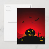 Halloween briefkaart (Voorkant / Achterkant)