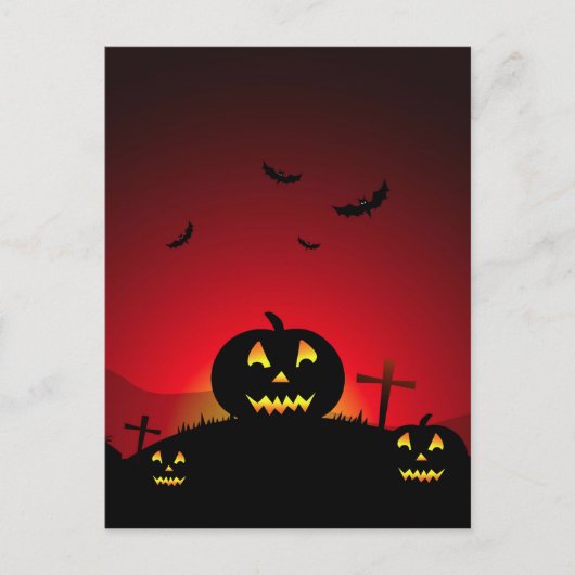 Halloween briefkaart (Voorkant)
