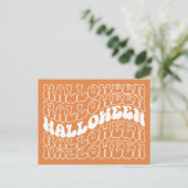 Halloween Briefkaart (Staand voorkant)