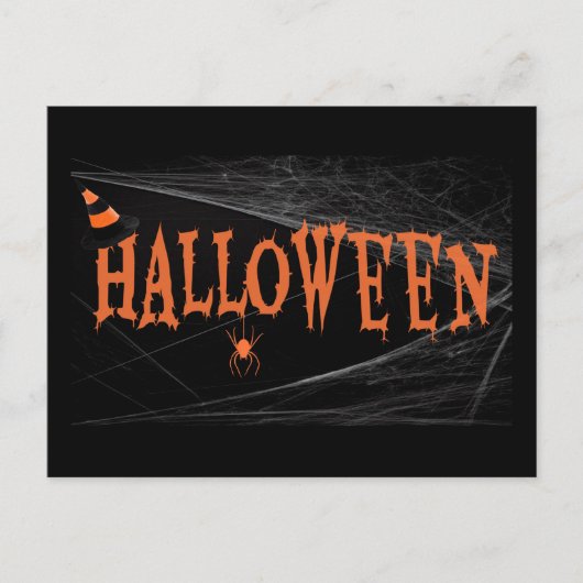 Halloween Briefkaart (Voorkant)