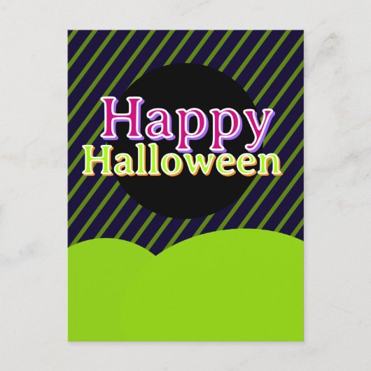 Halloween Briefkaart (Voorkant)