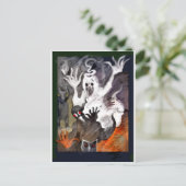 Halloween Briefkaart (Staand voorkant)