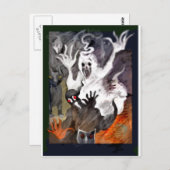 Halloween Briefkaart (Voorkant / Achterkant)