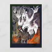 Halloween Briefkaart (Voorkant)