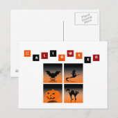 halloween briefkaart (Voorkant / Achterkant)