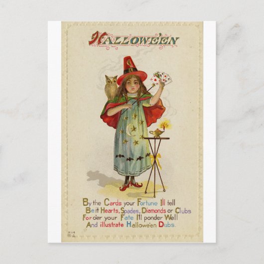 Halloween Briefkaart (Voorkant)