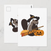 Halloween Briefkaart (Voorkant / Achterkant)