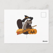 Halloween Briefkaart (Achterkant)