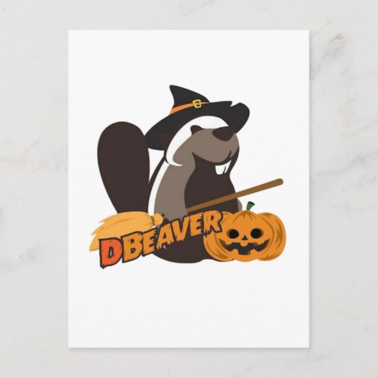 Halloween Briefkaart (Voorkant)