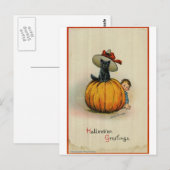 Halloween Briefkaart (Voorkant / Achterkant)