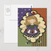 Halloween Briefkaart (Voorkant / Achterkant)