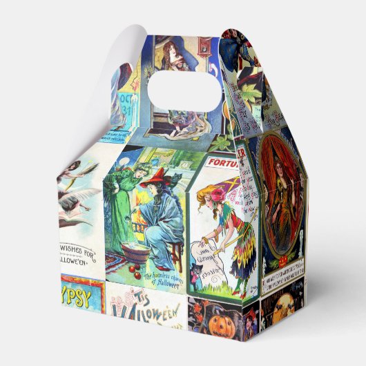 Halloween  Briefkaart Bedankdoosjes (Achterkant)