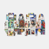 Halloween  Briefkaart Bedankdoosjes (Uitgevouwen)