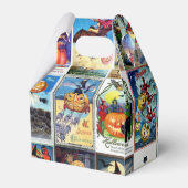 Halloween Briefkaart Bedankdoosjes (Achterkant)