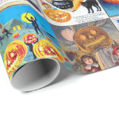 Halloween  Briefkaart Cadeaupapier (Rol Hoek)