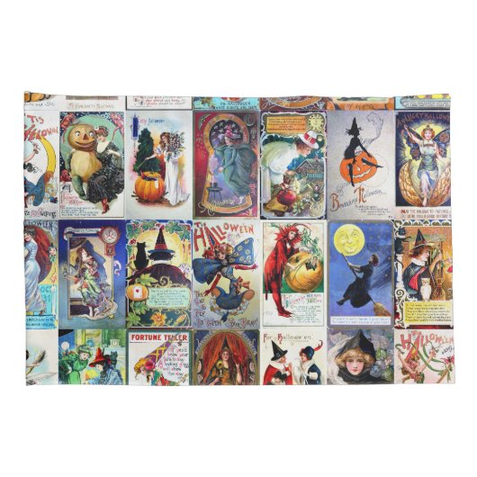 Halloween  Briefkaart Kussensloop (Achterkant-Rechts)