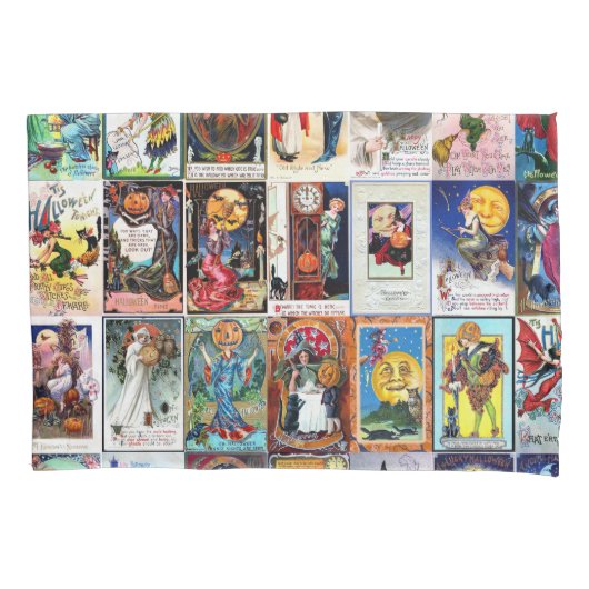 Halloween  Briefkaart Kussensloop (Voorkant-Links)