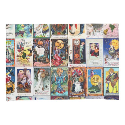 Halloween Briefkaart Kussensloop (Voorkant-Rechts)