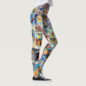 Halloween  Briefkaart Leggings (Rechts)