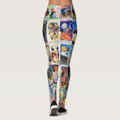 Halloween  Briefkaart Leggings (Achterkant)