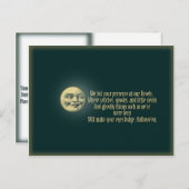 Halloween Briefkaart uitnodiging (Voorkant / Achterkant)