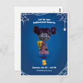 Halloween Briefkaart voor kanker (Voorkant / Achterkant)