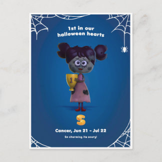 Halloween Briefkaart voor kanker