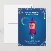 Halloween Briefkaart voor pisces (Voorkant / Achterkant)