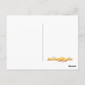 Halloween Briefkaart - Weegblad (Achterkant)