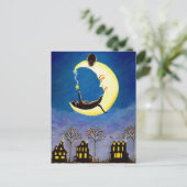 Halloween, briefkaart, zwart, kat, salem, ster, do briefkaart (Staand voorkant)