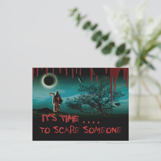 Halloween briefkaarten - aanpassen (Staand voorkant)