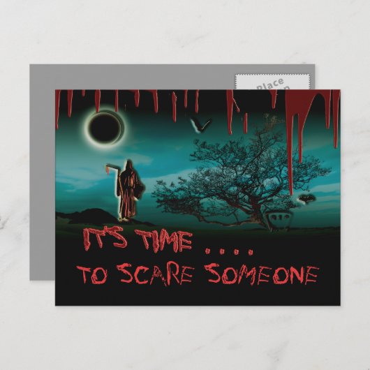 Halloween briefkaarten - aanpassen (Voorkant / Achterkant)