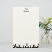 Halloween Briefpapier (Staand voorkant)