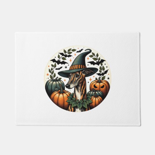 Halloween Brindle Deurmat (Voorkant)
