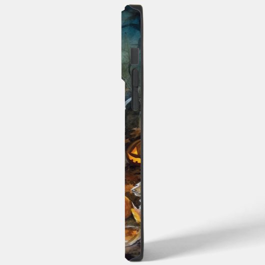 Halloween Brittany Spaniel met pompoenen eng Case-Mate iPhone Case (Achterkant / Links)