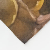 Halloween Brittany Spaniel met pompoenen eng Fleece Deken (Hoek)