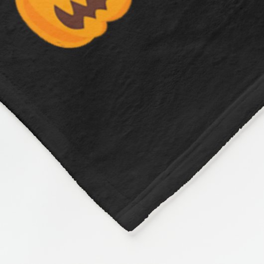 Halloween Bro Dabbing Skeleton Jack O Lantern Boys Fleece Deken (Hoek)