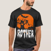 Halloween Brother Scary 31 oktober cadeau T-shirt (Voorkant)