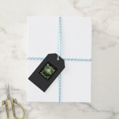 Halloween Brouwt Problemen Heks Ketel Toverdrank D Cadeaulabel (Met Touw)
